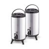 SOGA 2X 10L Portable Insulated Cold/Heat Coffee Tea Beer Barrel Brew Pot With Dispenser