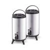 SOGA 2X 8L Portable Insulated Cold/Heat Coffee Tea Beer Barrel Brew Pot With Dispenser