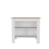 Kitchen Island Ada, Kitchen, Light Pine / White