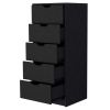 Dillon 5 Narrow Drawer Dresser, Tall Chest of Drawers