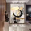 Hand Painted Oil Painting Large Abstract Canvas Art Handmade Abstract Painting Original Art Gold Painting On Canvas Minimalist Abstract Painting Overs